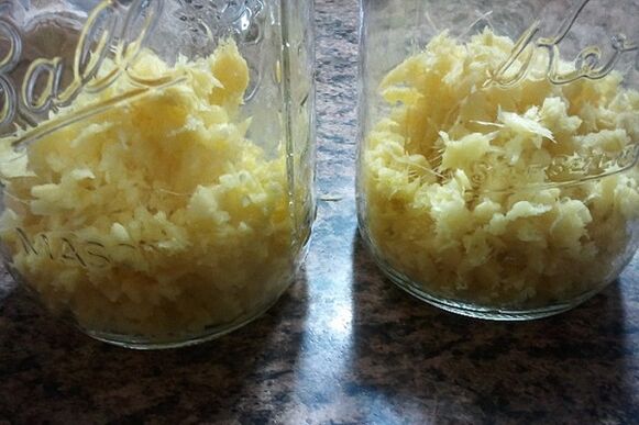 Alcohol tincture from ginger